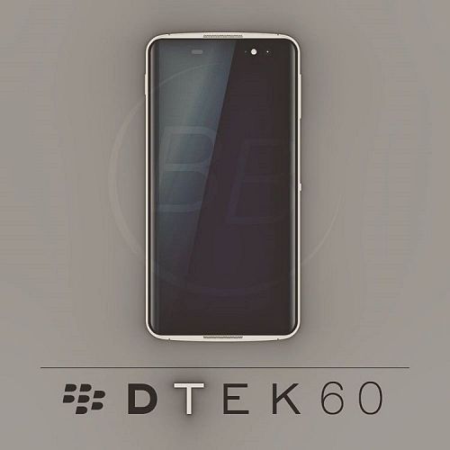 BlackBerry DTEK60 Render by Dylan Habkirk