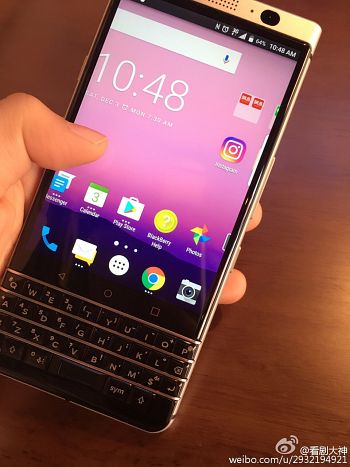 BlackBerry Mercury's First Leak?